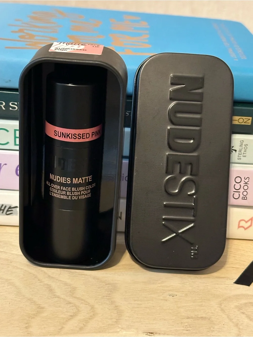 NUDESTIX Nudies Matte All Over Face Blush Stick - Sunkissed Pink